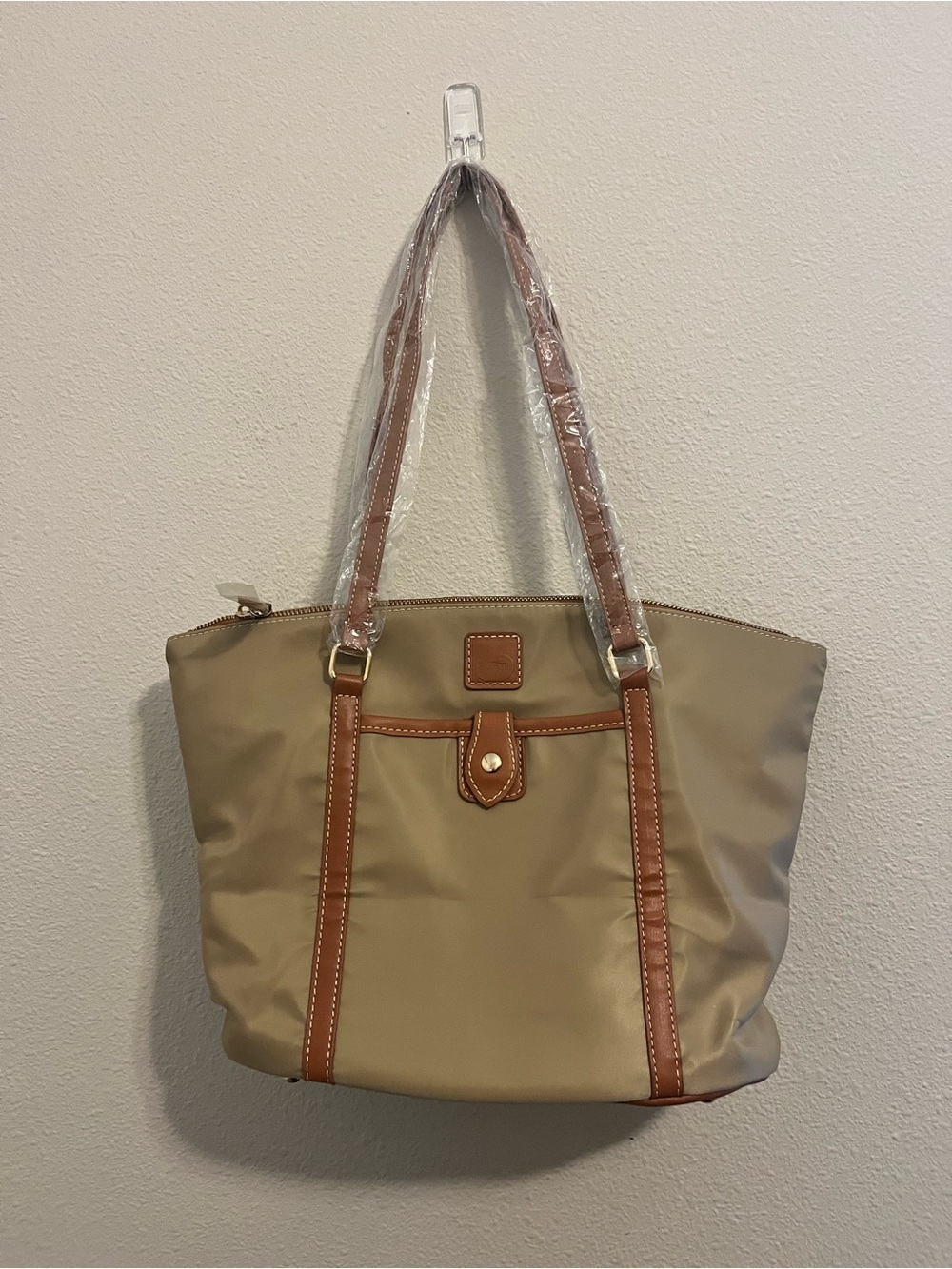Dooney & Bourke Wayfarer Zip Top Nylon Tote
